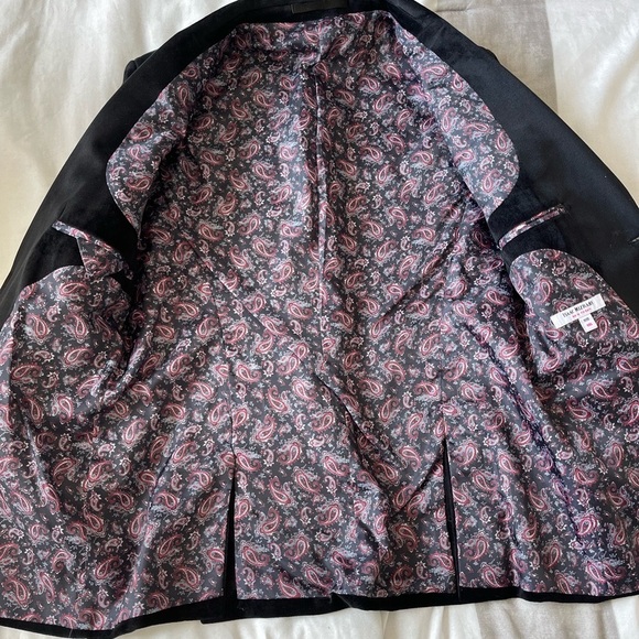 Isaac Mizrahi  boys velvet blazer size 16 - Picture 2 of 7